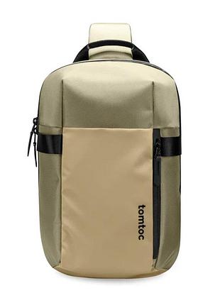 Сумка tomtoc navigator-t24 sling bag khaki 14 inch/7l (t24m1k1)