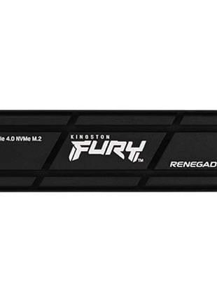 Ssd m.2 kingston fury renegade with heatsink 1tb 2280 nvme pcie gen 4.0 x4 3d tlc nand