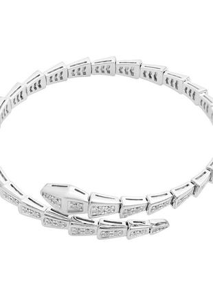 Серебряный браслет silverthin с фианитами, вес изделия 20,01 гр (2153917) 1820 размер