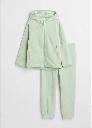 Плюшевий флісовий костюм h&m