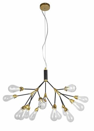 Люстра 918lp268-15 bk+cl