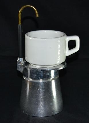 Кофеварка gsi outdoors 1 cup stainless mini espresso set2 фото