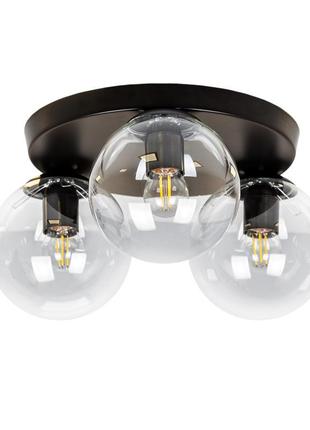 Люстра 756xpr150f-3 bk+cl (300)