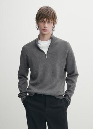 Светр massimo dutti 100% бавовна