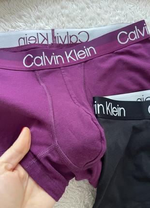 Чоловічі котонові боксери calvin klein білизна5 фото