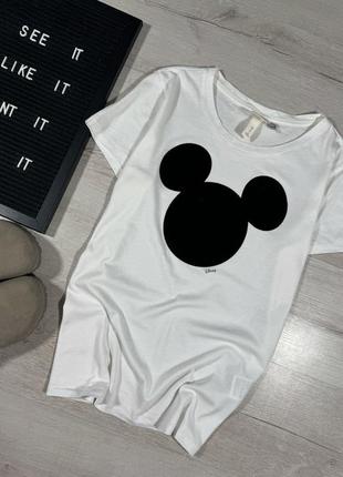 Футболка с бархатным принтом h&m