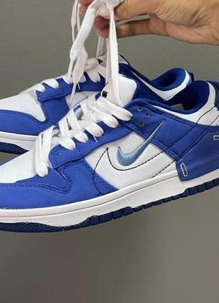 Nike sb dunk low disrupt 2 « university blue » blue white 36
