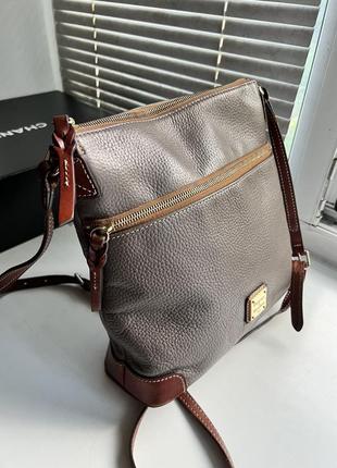 Сумка сумочка винтажная через плечо кожа натуральная dooney & bourke оригинал