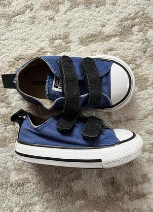 Детские конверсы кроссовки для мальчика 20 converse кеды1 фото