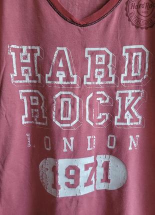 Женская коттоновая футболка от hard rock pm4 фото