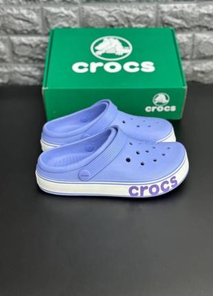 Женские кроксы шлёпанцы из пены crocs3 фото