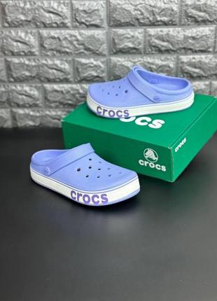 Женские кроксы шлёпанцы из пены crocs4 фото