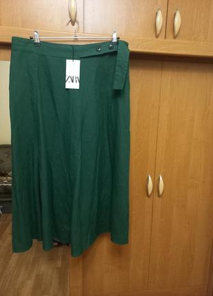Продам новую юбку zara (xl)2 фото