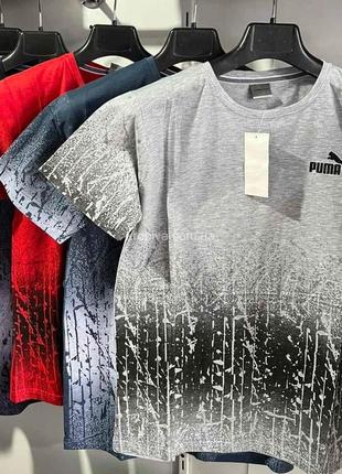 Футболка чоловіча трикотаж норма puma 48-56