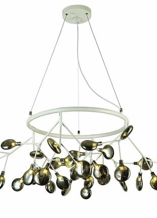 Люстра 918lp263-36 wh+bk