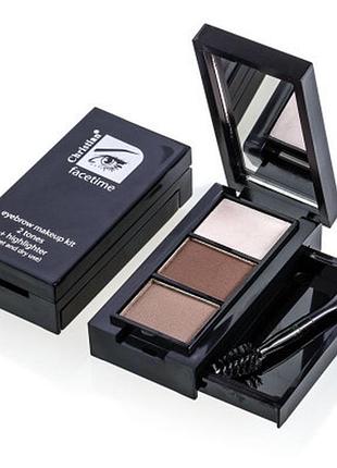 Набір для макіяжу брів та хайлайтер christian есв-533