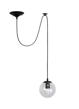 Підвісний світильник 756pr1501f-1 bk+cl