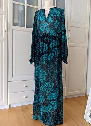 Длинное платье в пол h&m 38-40/10-12 размер h&m