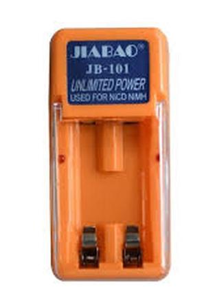 Зарядка на 2 аккумулятора аа або ааа jabao jb-101