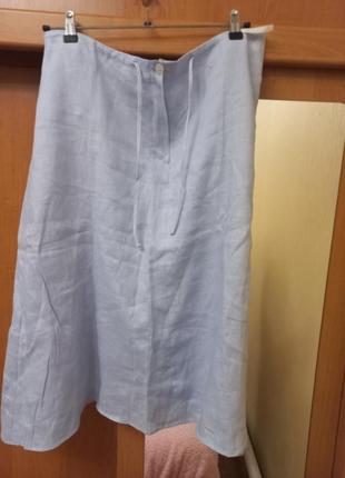Продам новую льняную юбку seidensticker (42)1 фото