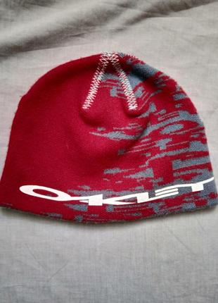 Винтажная шапка oakley оакли beanie y2k sk8 streetwear vintage hat