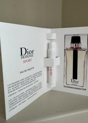 Оригинальный dior homme sport 2022 туалетная вода