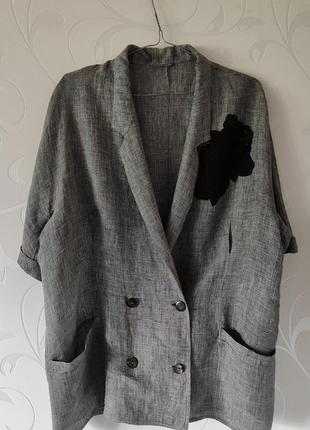 Max mara льняной пиджак