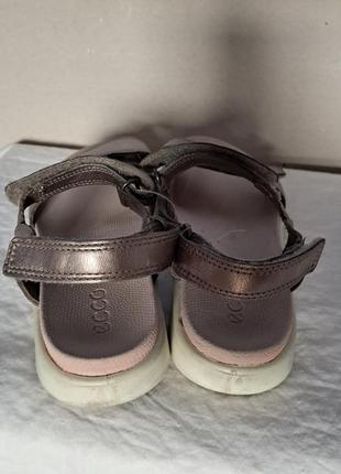 Фирменные женские босоножки сандалии ecco 38 р5 фото