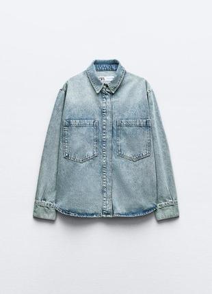 Джинсовка джинсовая куртка зара zara