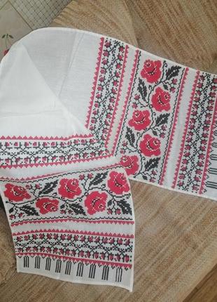 Рушник під ікони. заготовка для вишивки