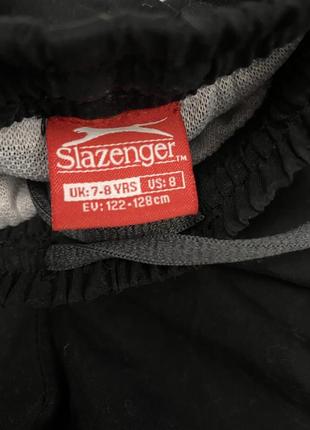 Шорты slazenger jersey black, для мальчика оригинал.8 фото