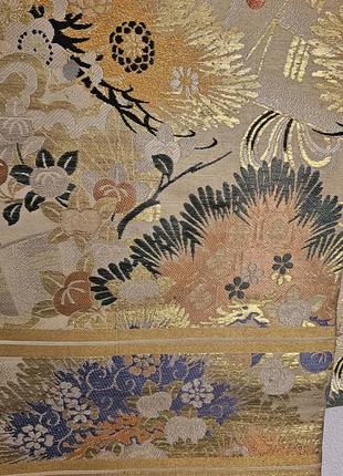 Винтажный японский пояс оби.