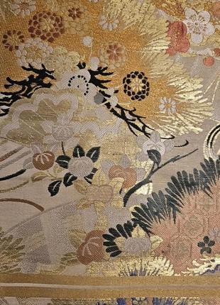 Винтажный японский пояс оби.