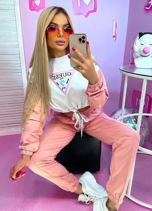 Стильний спортивний костюм guess новинка !!! 🔥🔥🔥