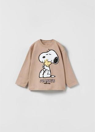 Реглан лонгслив детский zara