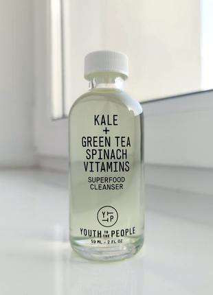 Гель для вмивання youth to the people kale+green tea spinach vitamins superfood cleans8 фото