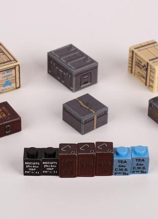 Ящик для оружия для фигурок лего lego 4