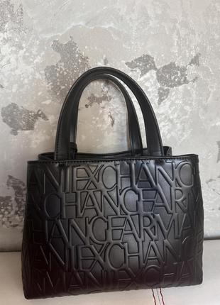 Сумка armani exchange чорна