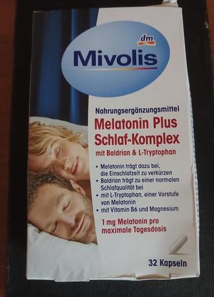 Біологічно акттвна добавка melatonin plus(німеччина)