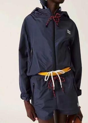 Костюм с шортами в стиле miu miu m