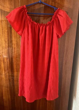 Красное платье от shein