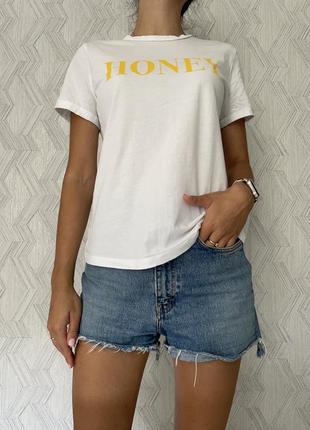 Літня однотонна футболка honey