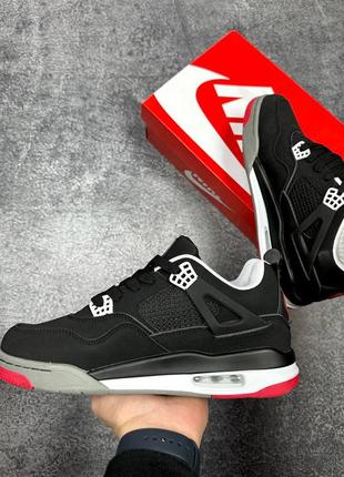 Air jordan 4 retro bred3 фото