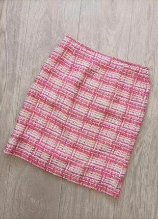 Красивая твидовая юбка laurel, размер 36.