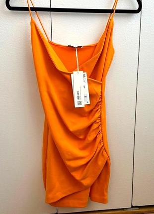 Zara сукня помаранчева