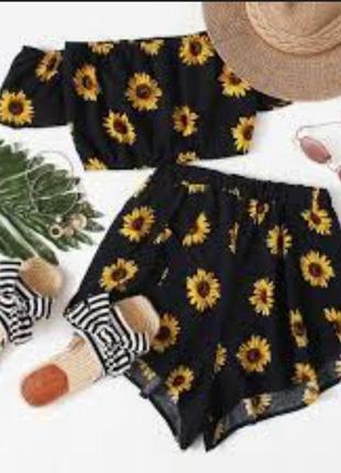 Шорты и топ летние