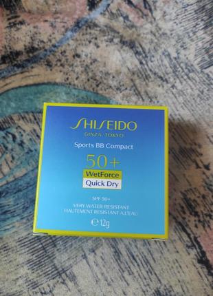 Крем пудра shiseido з spf50