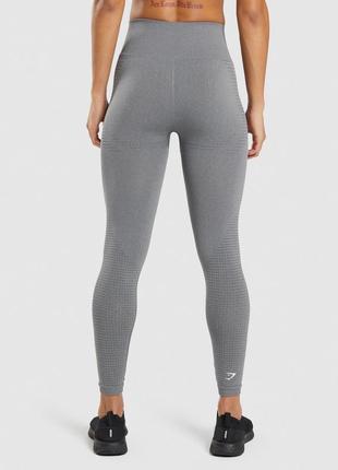 Gymshark vital seamless 2.0 smokey grey marl size medium
