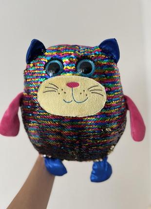 Мягкая игрушка. котик.