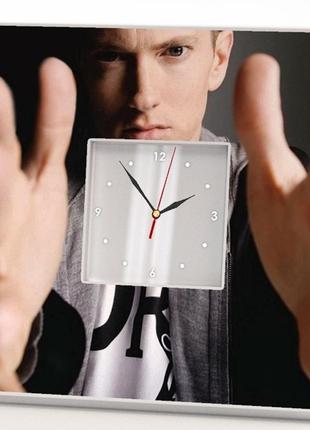 Стильные часы "эминем. eminem" реп подарок для фанатов, музыкантов и любителей музыки, рэперов